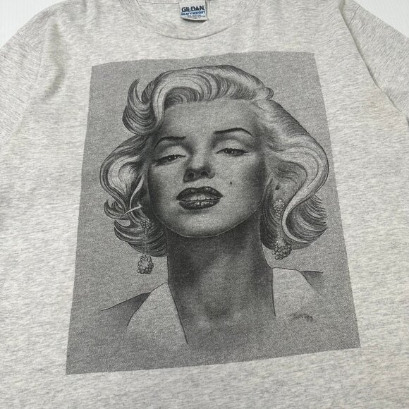 Vintage Marilyn Monroe Portrait Graphic Tee L - Picture 2 of 4